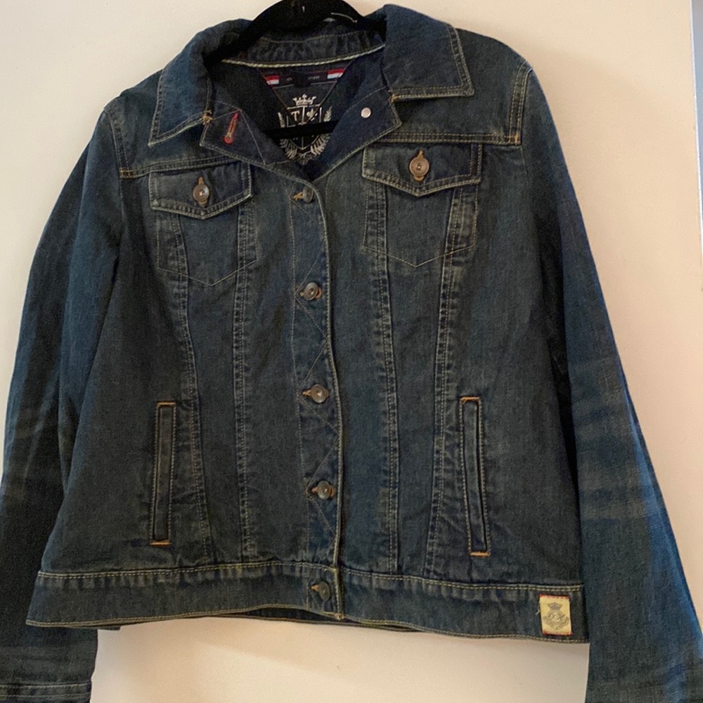 NWT Tommy Hilfiger 4 pocket, Blue Denim Jacket in XL